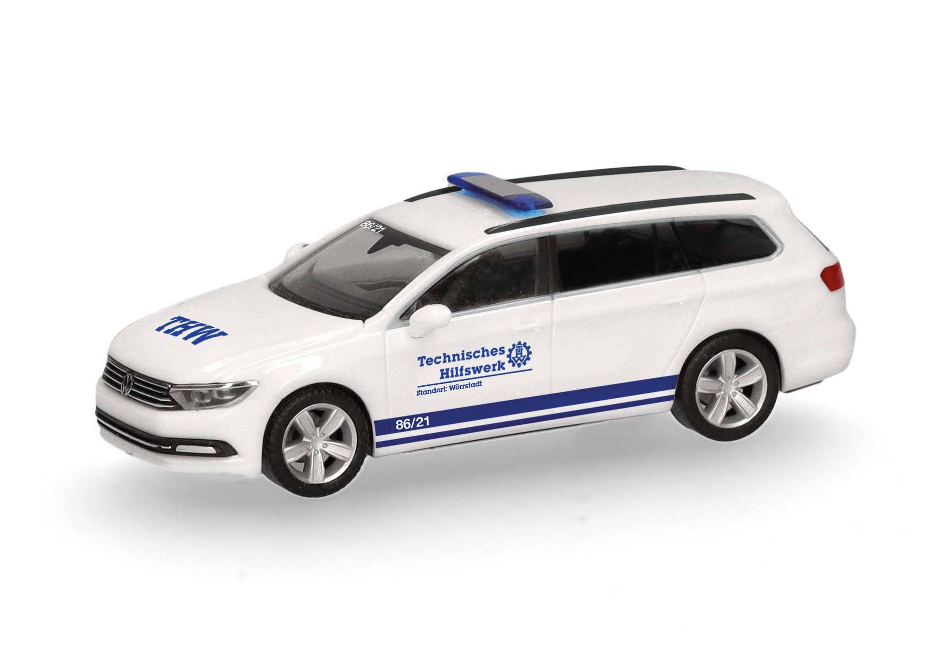 Herpa VW Passat Variant "THW Wörrstadt" ,NH 09-10/25