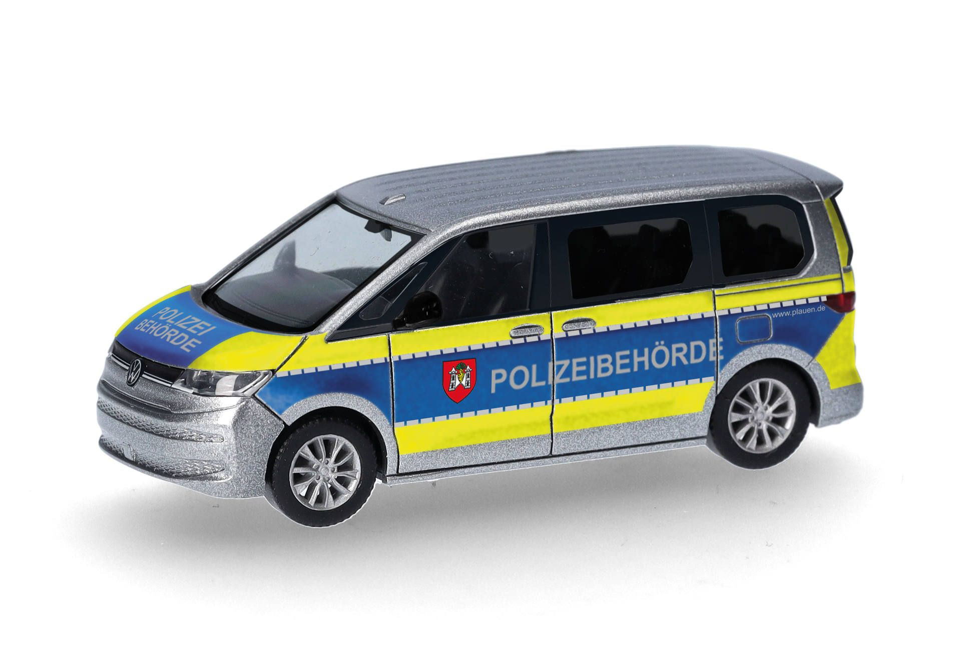Herpa VW Multivan "Polizeibehörde Plauen" ,NH 09-10/25