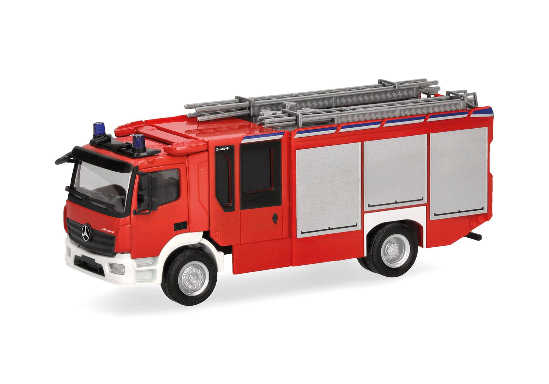 Herpa MB Atego 13 Z-Cab HLF "Feuerwehr" ,NH 09-10/25