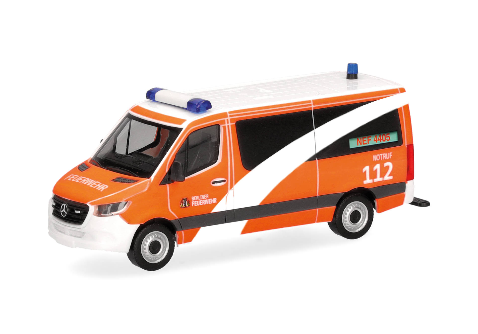 Herpa MB Sprinter '18 NEF "Feuerwehr Berlin ",NH 03-04/26