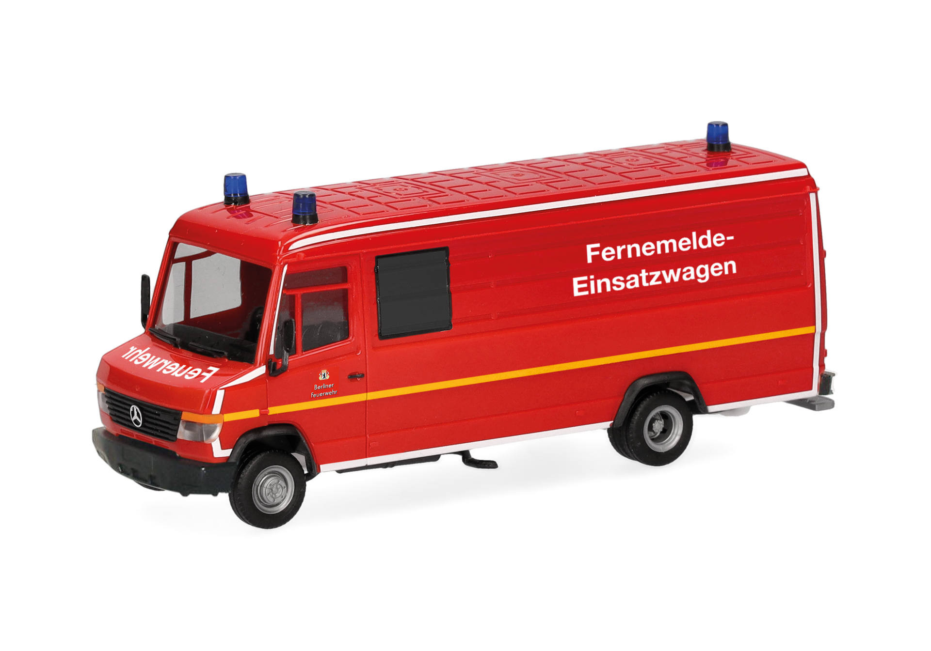Herpa MB Vario Kasten "Berliner Feuerwehr/Fernmeldeeinsatzwagen",NH 03-04/26
