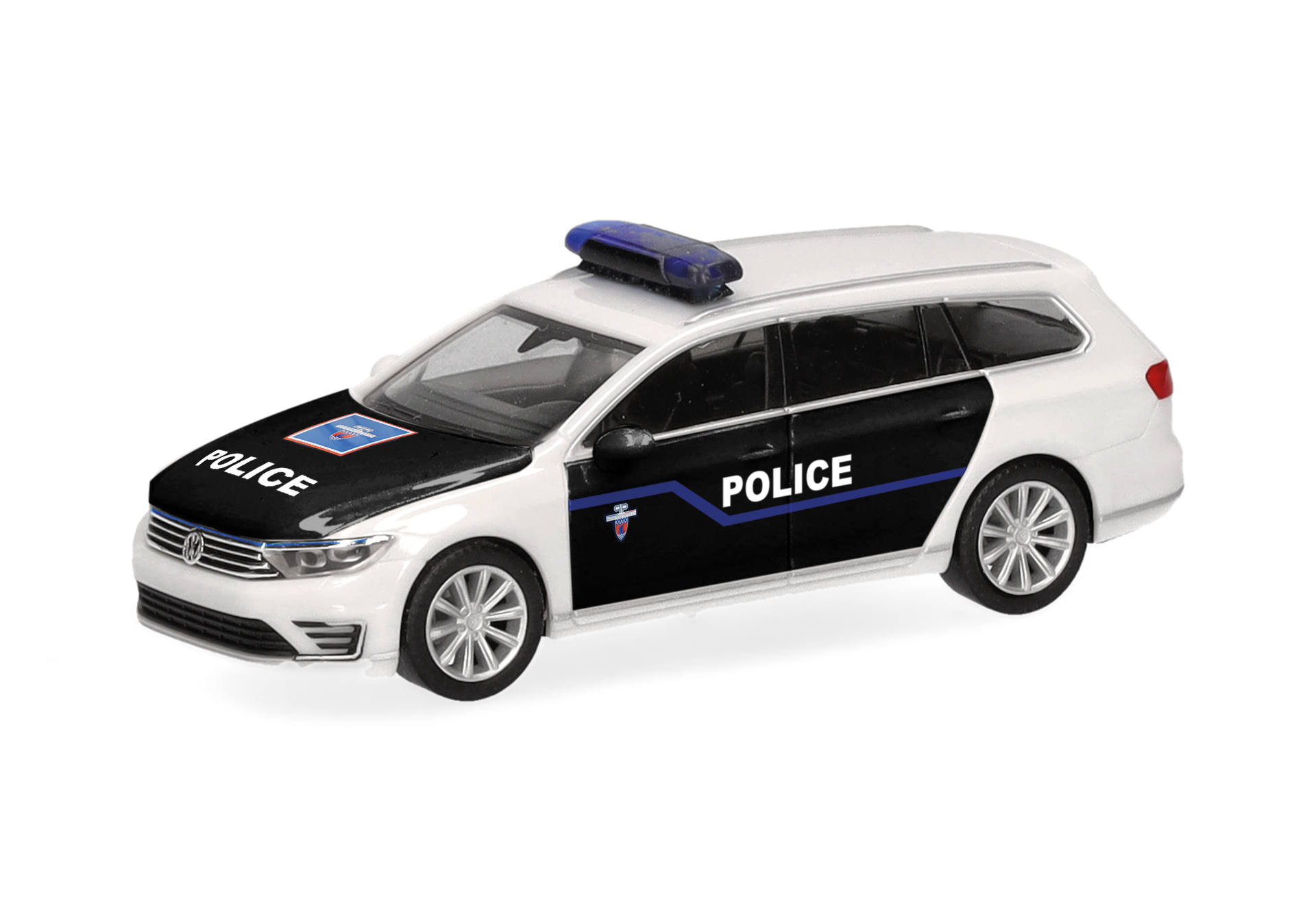 Herpa VW Passat Variant GTE "Police Paris" (Frankreich/Paris) ,NH 03-04/26