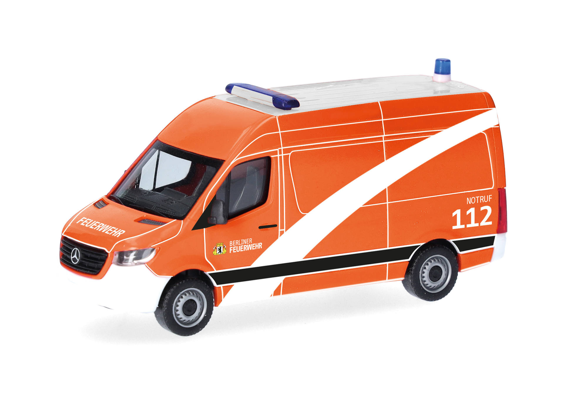 Herpa MB Sprinter 18 Kasten HD NKTW "Berliner Feuerwehr" ,NH 05-06/26