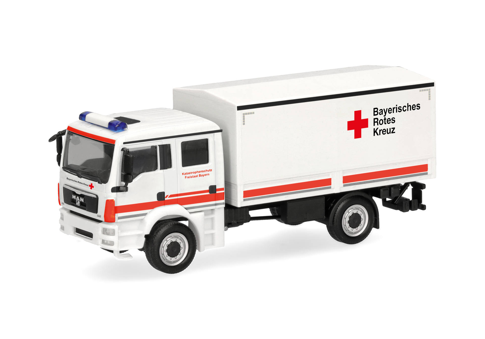 Herpa MAN TGM Mehrzweckkraftwagen GW-Logistik "BRK", NH 09-10/26