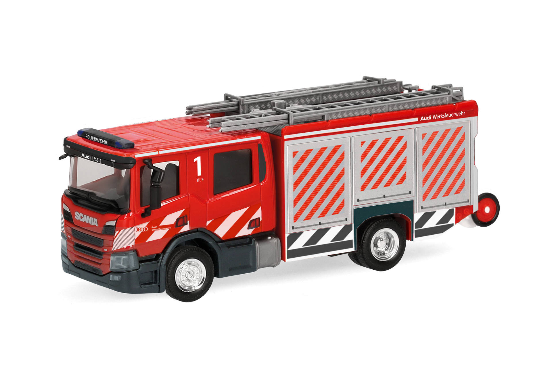 Herpa Scania Crewcab HLF "Audi Werkfeuerwehr" ,NH 07-08/26