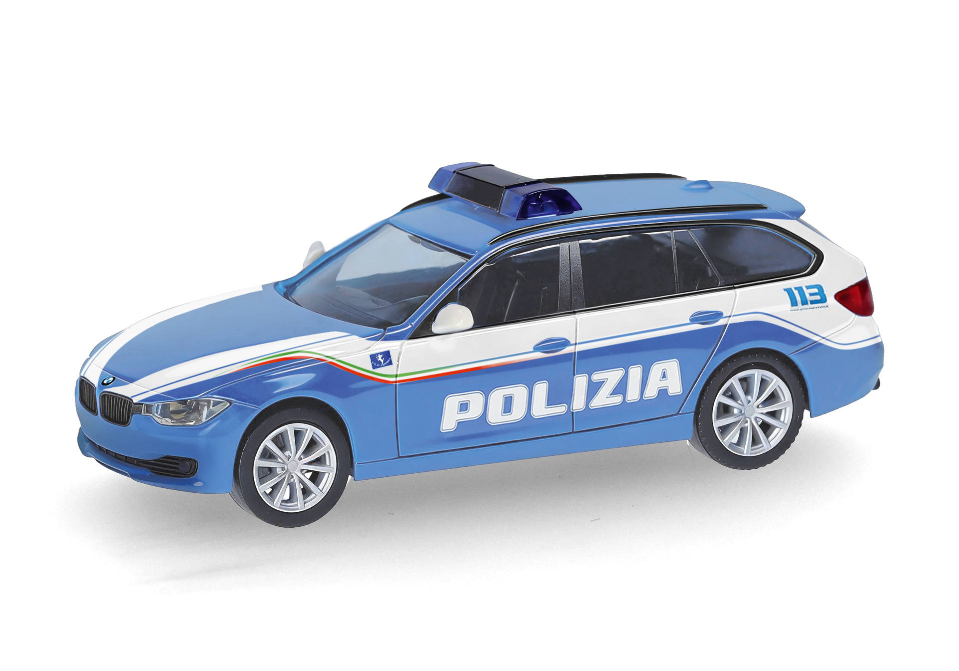 Herpa BMW 3er Touring "Polizia Italien"  ,NH 07-08/26
