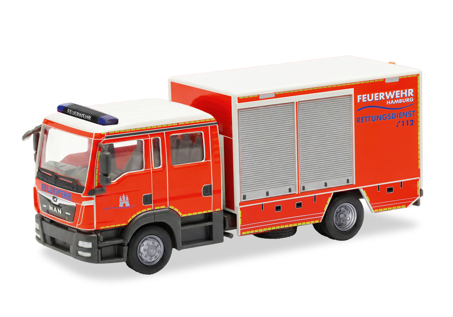 Herpa MAN TGL Euro6 GW-SAN "Feuerwehr Hamburg" , NH 09-10/26