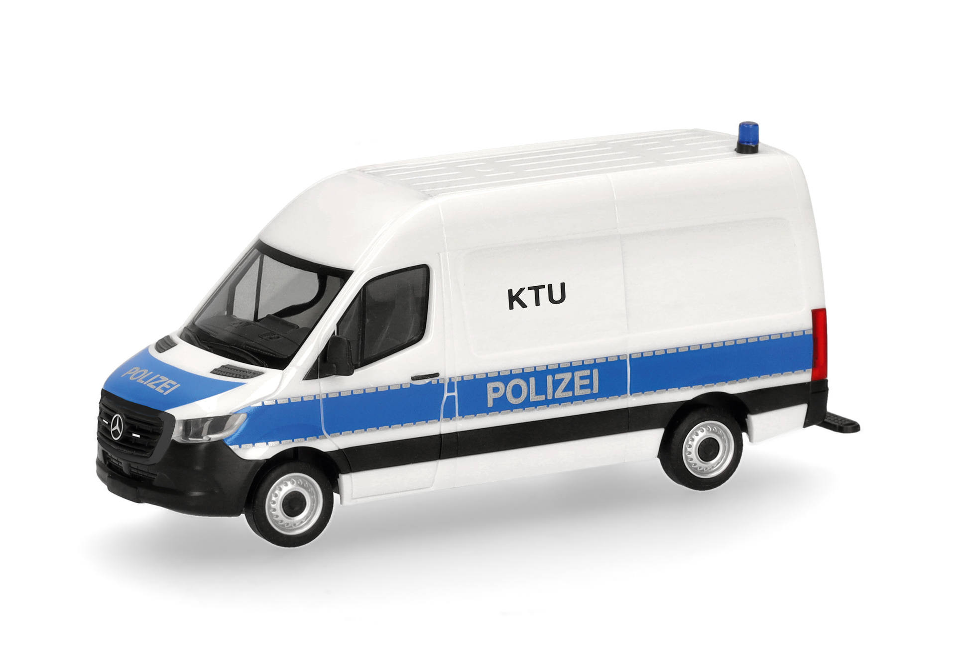 Herpa MB Sprinter '18 Kasten Hochdach "Polizei Nordrhein-Westfalen/KTU" , NH 09-10/26