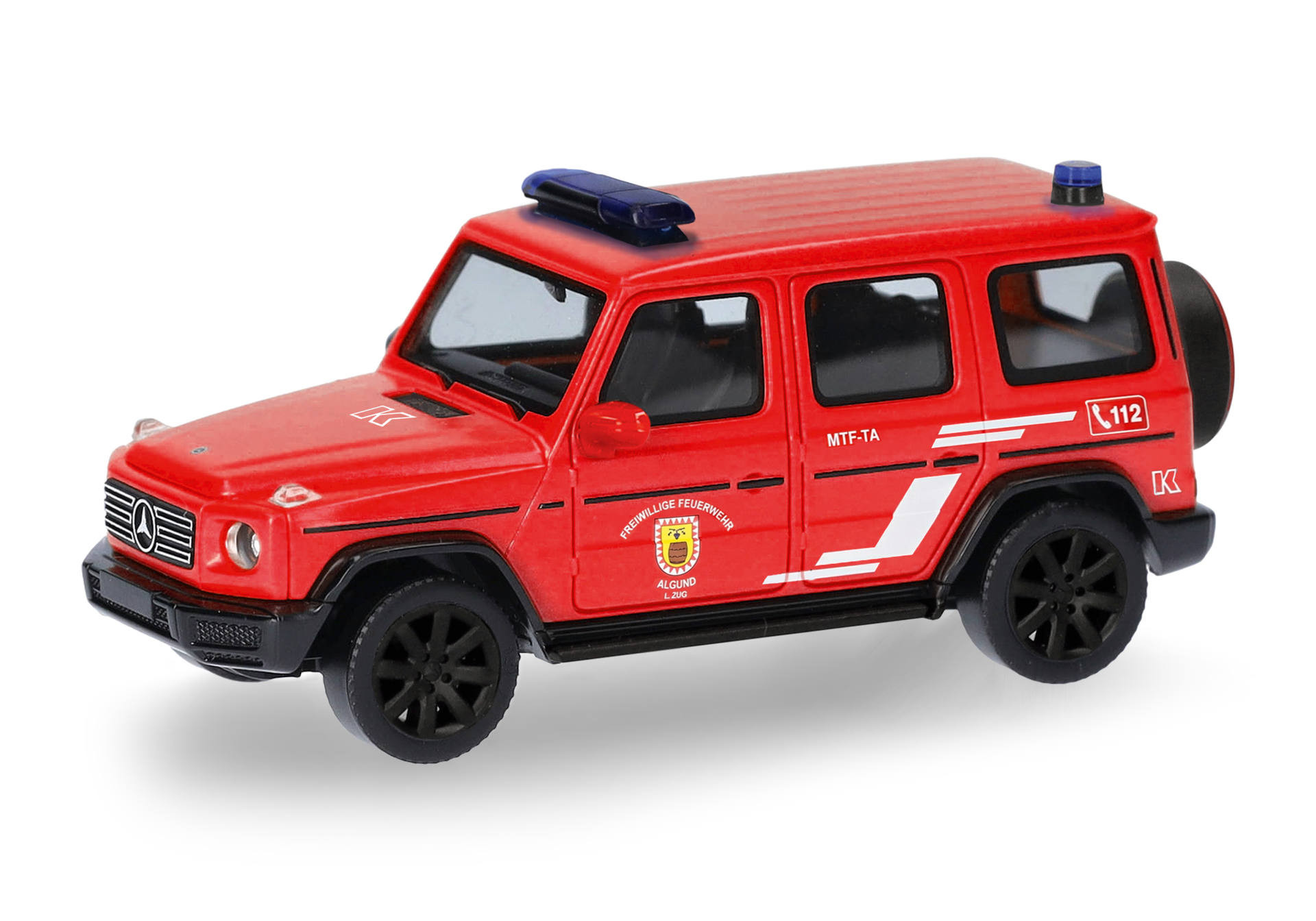 Herpa MB G-Klasse "Freiwillige Feuerwehr Algund, Italien", NH 11-12/26