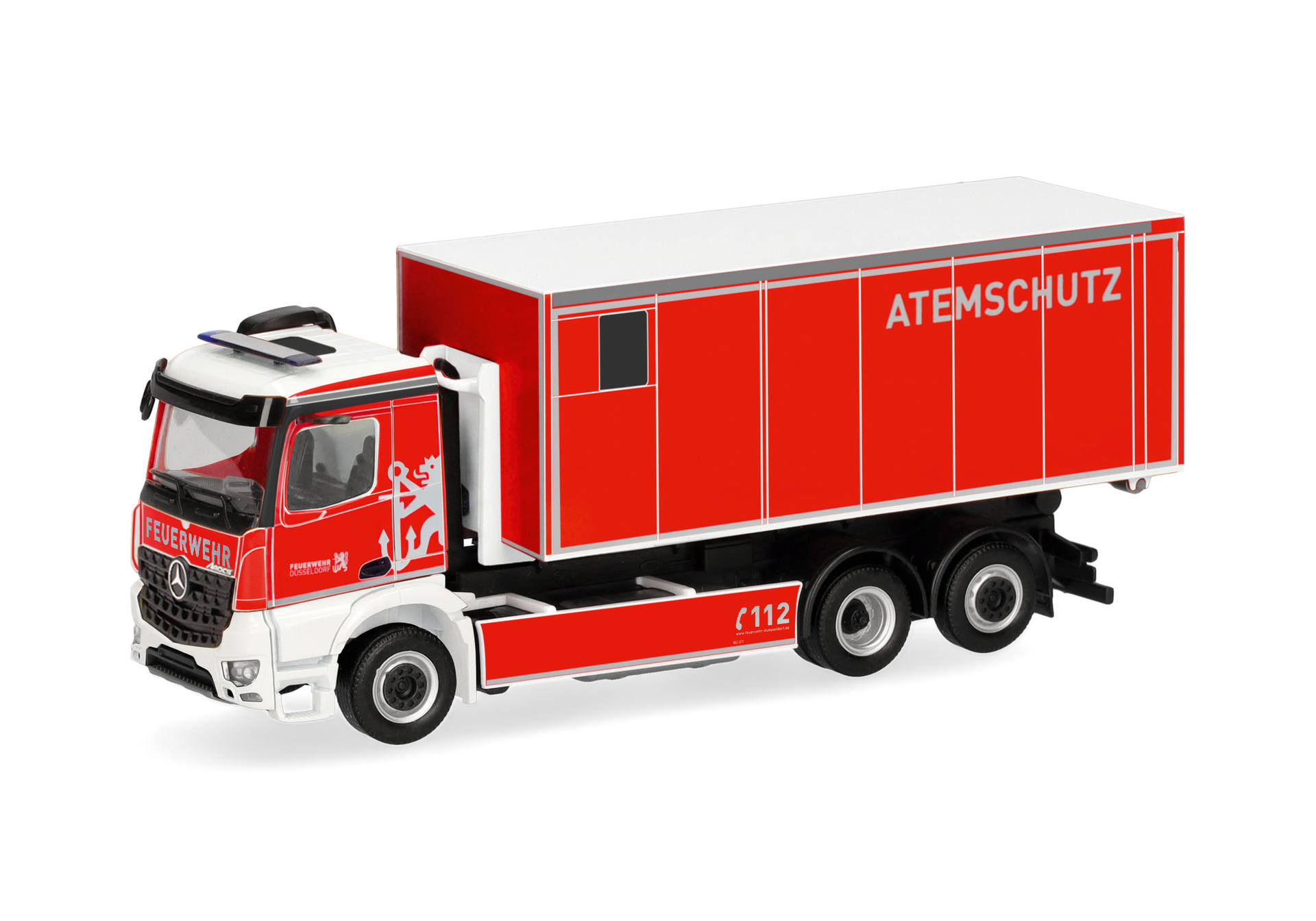 Herpa MB Arocs M WLF "BF Düsseldorf/Atemschutz"  , NH 11-12/26