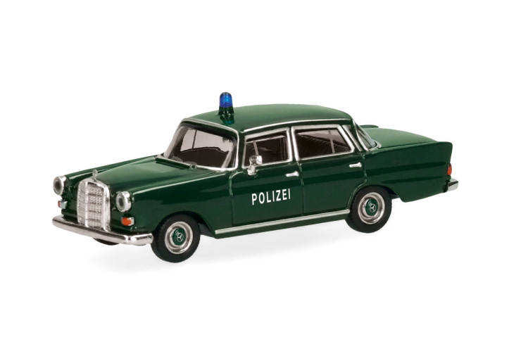 Herpa MB Heckflosse "Polizei Hessen"  , NH 01-02/27