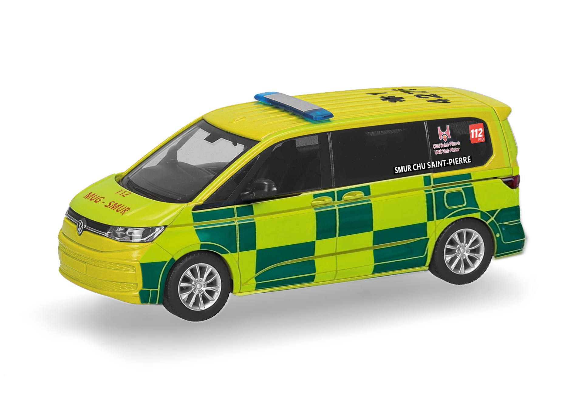Herpa VW Multivan "Notarzt Belgien", NH 01-02/27