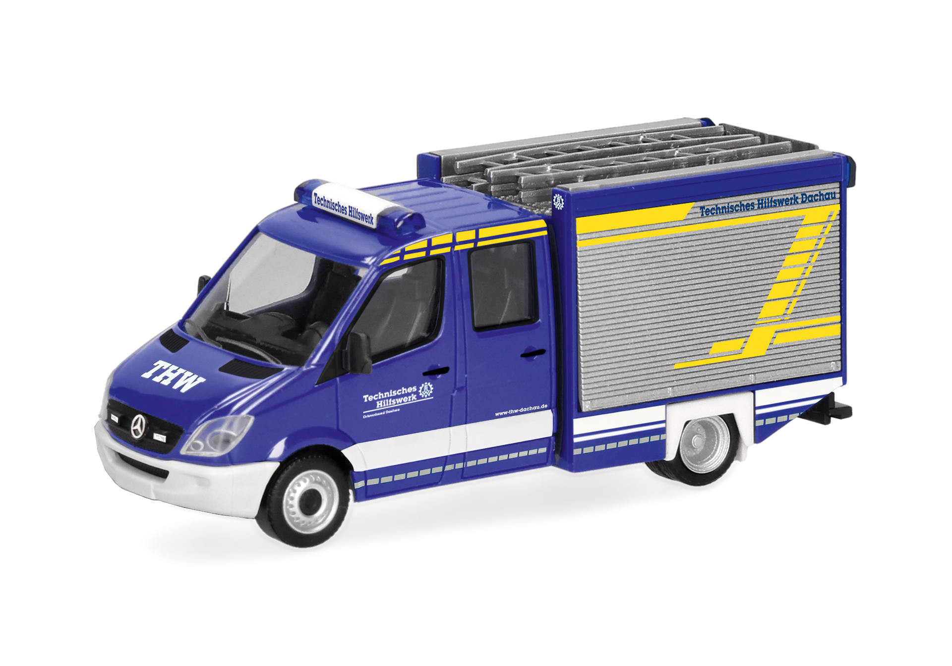 Herpa MB Sprinter '06 THW Dachau " THV Gerätewagen ", NH 01-02/27