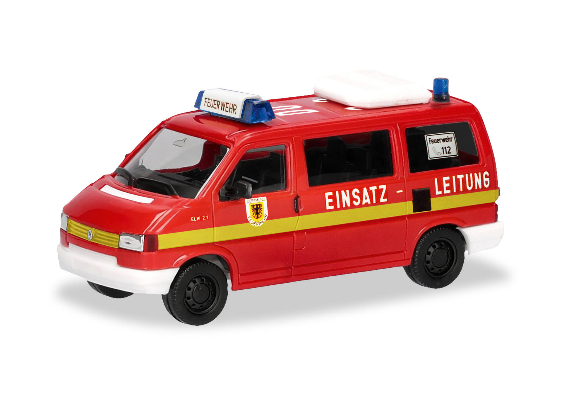 Herpa VW T4 MTW "Feuerwehr Dortmund" ", NH 01-02/27