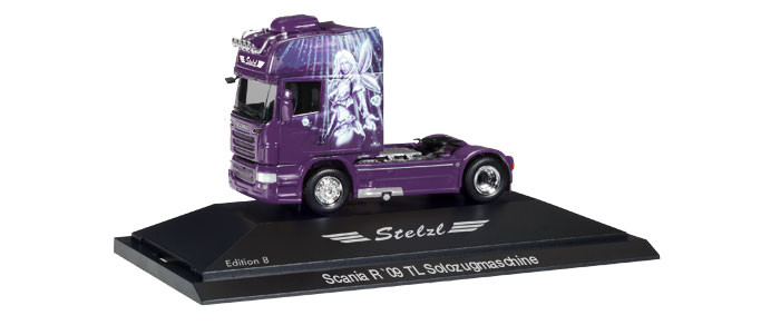 Herpa Scania R TL Zugmaschine "Stelzl, Edition 8"