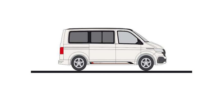 Rietze Volkswagen VW T6.1 Edition Bus KR, candyweiß