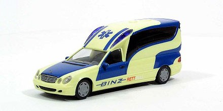 Herpa MB A2003 Binz KTW Rett Bull