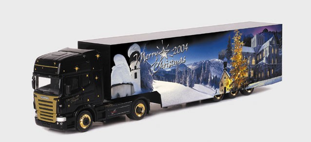 Herpa Scania R TL "Weihnachten 2004" 