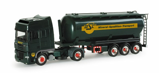 Herpa DAF 95 XF SSC Silo-Sattelzug 42m³ "MST"