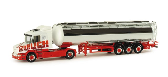 Herpa Scania Hauber Chromtank-SZ "Röhlich" 