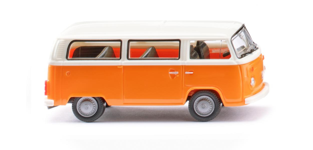 Wiking VW T2b Bus - orange/weiß