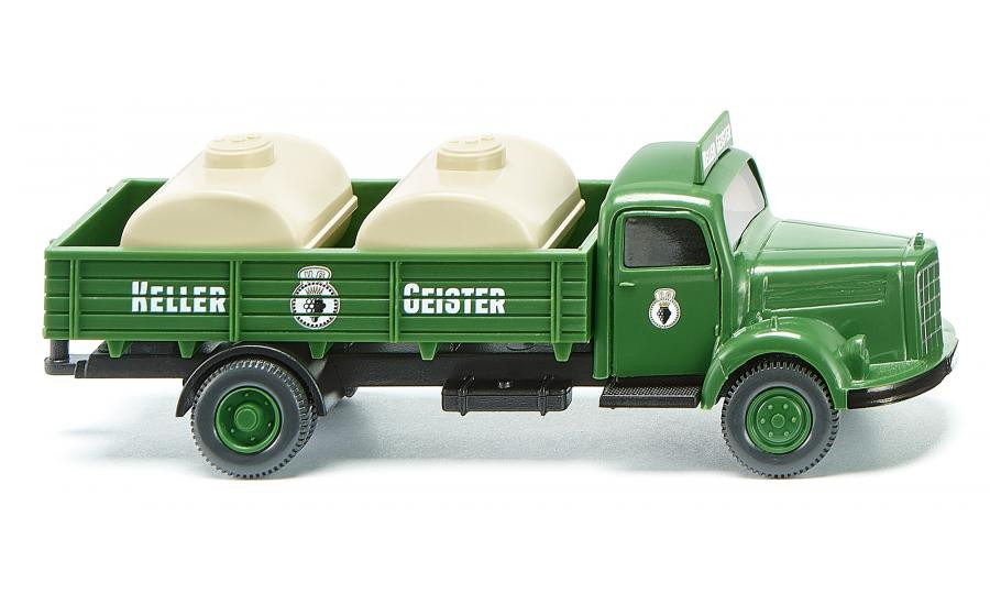 Wiking Behelfstankwagen (MB L 3500) "Keller Geister"