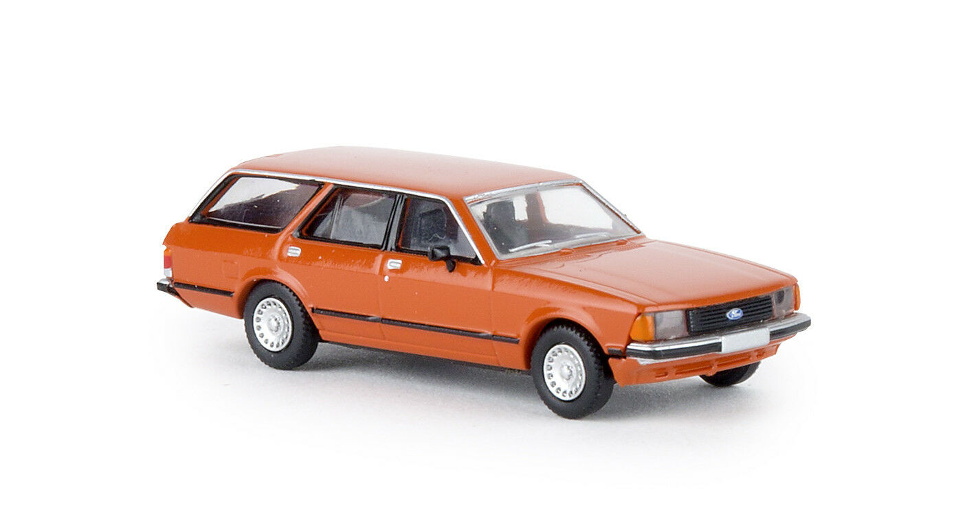 Brekina Ford Granada II Turnier rotorange