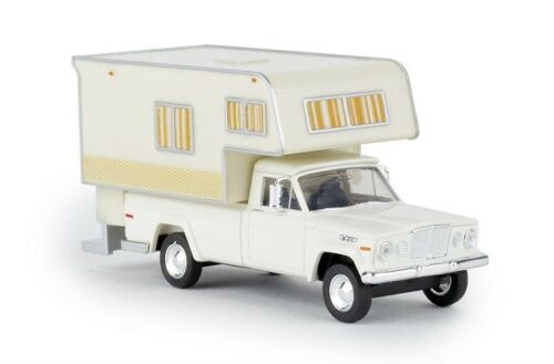 Brekina Jeep Gladiator Camper, weiss 