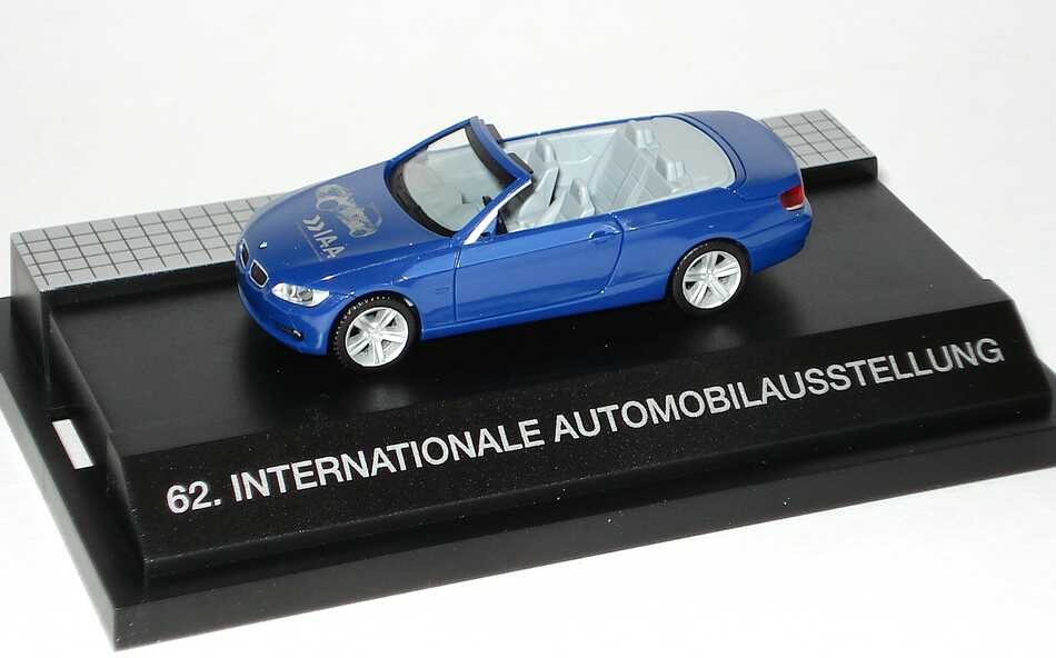 Herpa BMW 3er Cabrio (E93) "IAA - Sehen, was mogen bewegt"