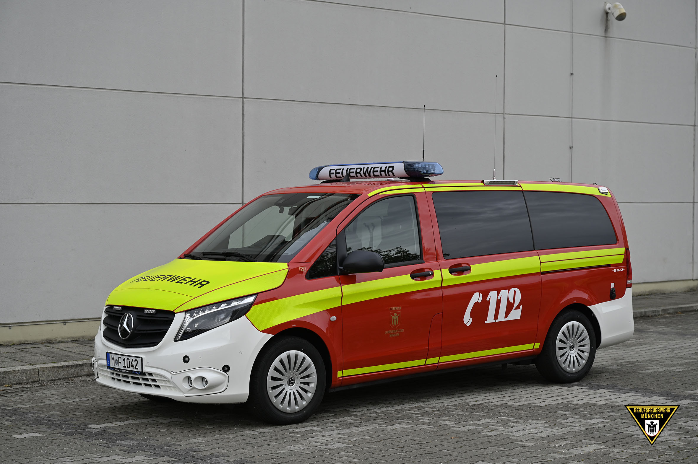 Busch MB Vito`14 ELW Feuerwehr München (BF).Sondermodell / Vorbestellung