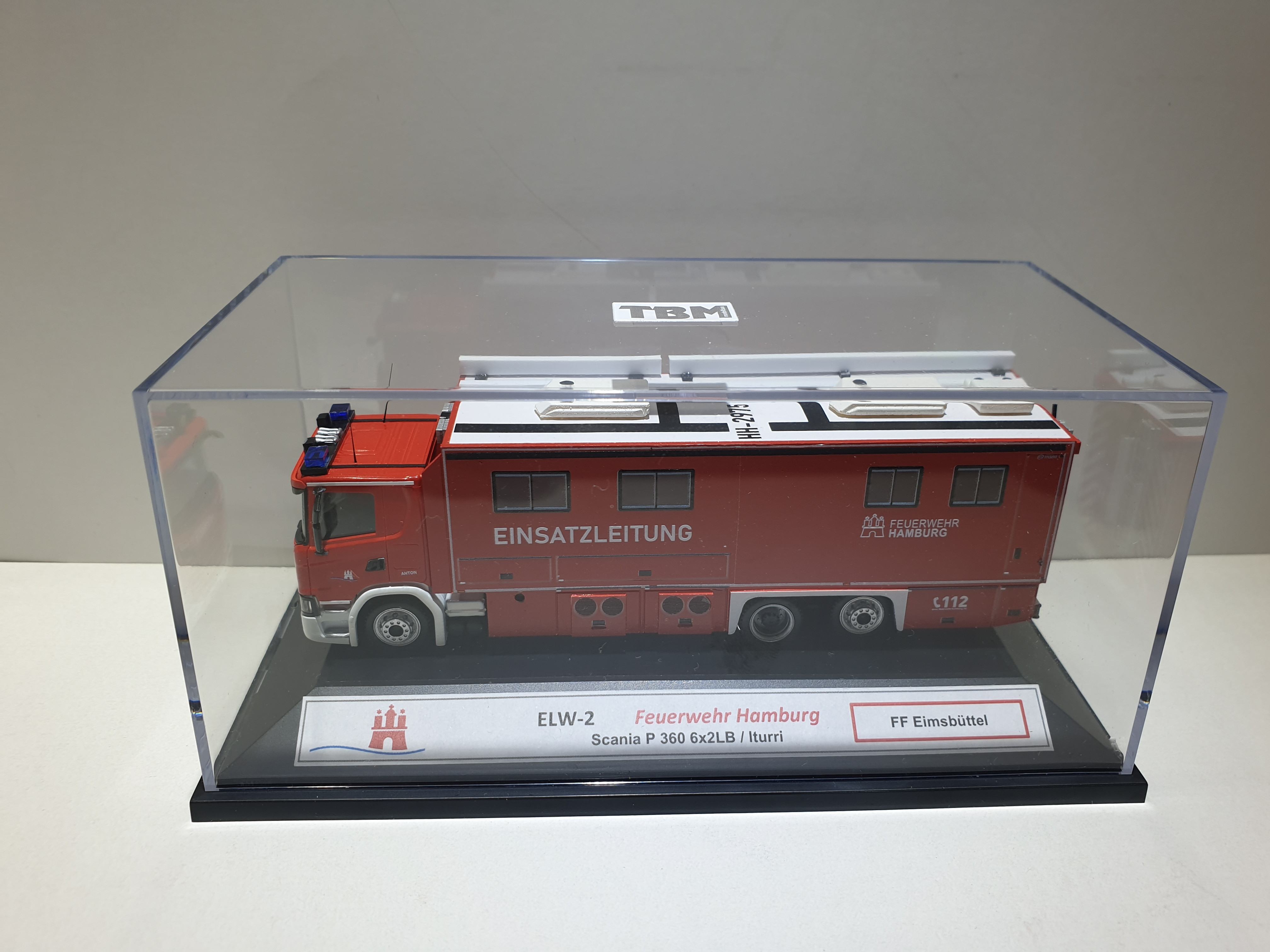 TBM-Scania ELW 2 Feuerwehr Hamburg Eimsbüttel (FF) (Vorbestellung)