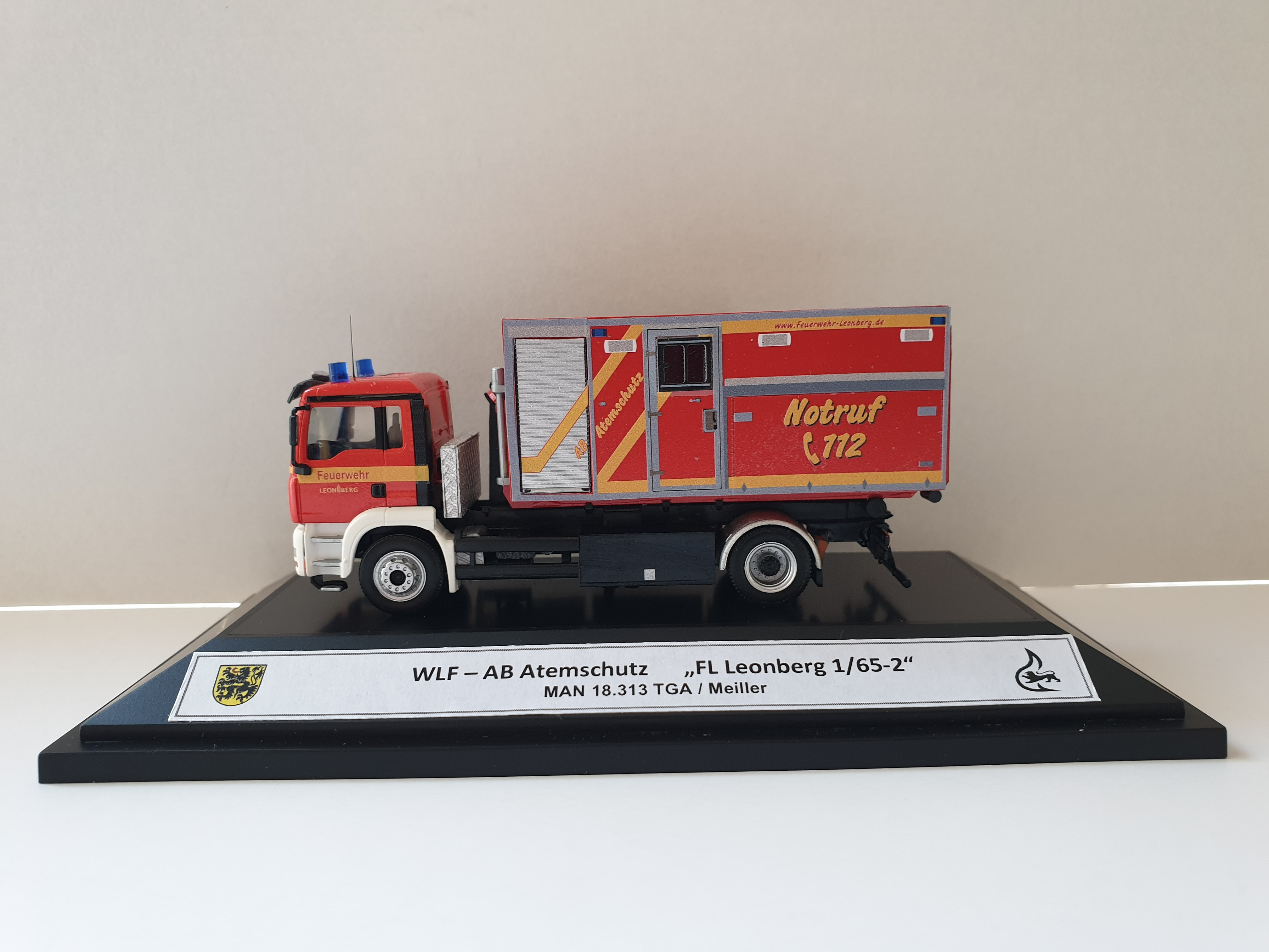 TBM-MAN TGA WLF Feuerwehr Leonberg mit AB Atemschutz