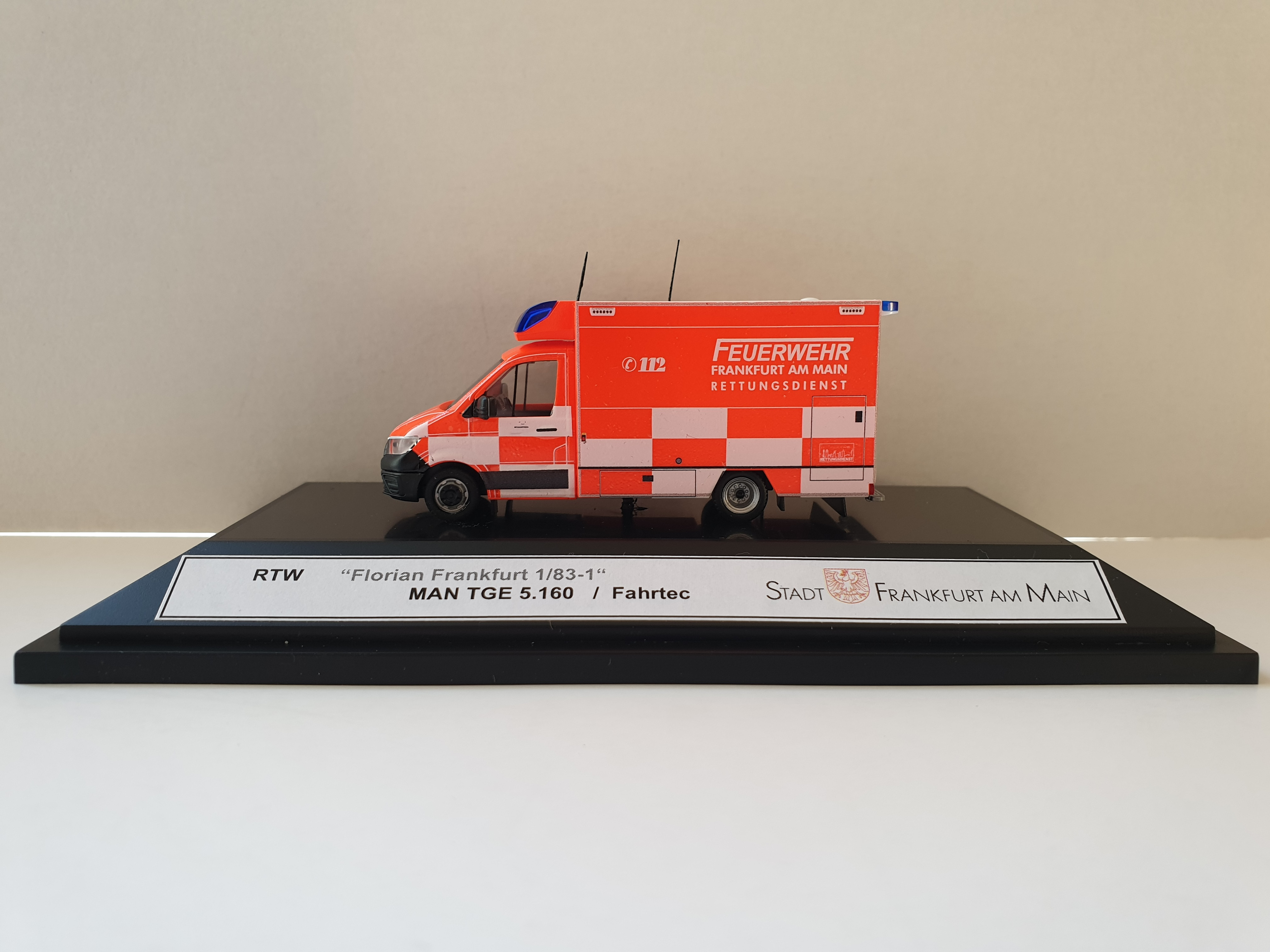 TBM-MAN TGE Fahrtec Koffer RTW Feuerwehr Frankfurt a.M.