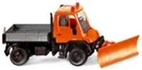 Wiking Unimog U 400 mit Schneepflug 