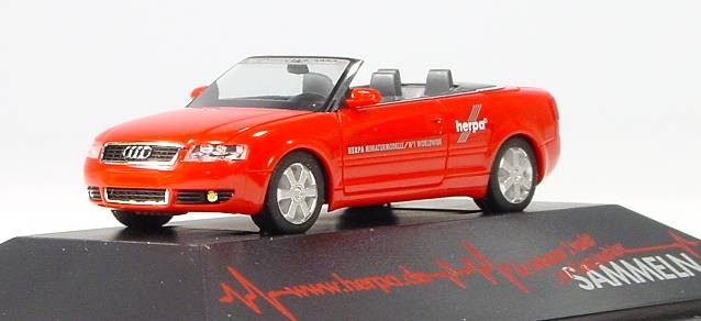 Herpa Audi A4 Cabriolet "Spielwarenmesse 2002"