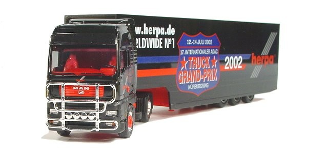 Herpa MAN TGA XXL "Truck Grand-Prix 2002" 