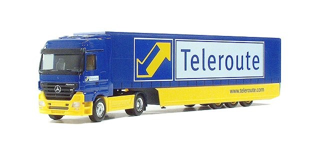 Herpa MB Actros LH '02 "Teleroute"