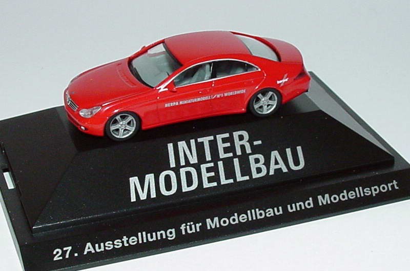 Herpa MB CLS rot  Intermodellbau 2005