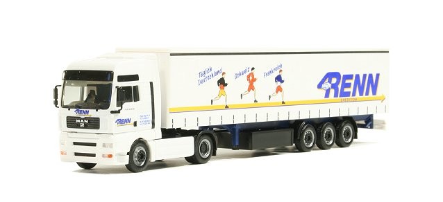 Herpa MAN TGA XXL  "Spedition Renn" 