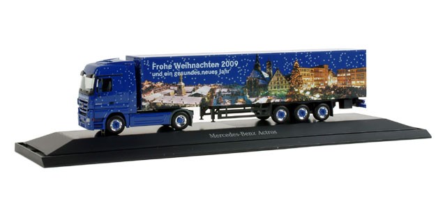 Herpa MB Actros LH "Weihnachten 2009"