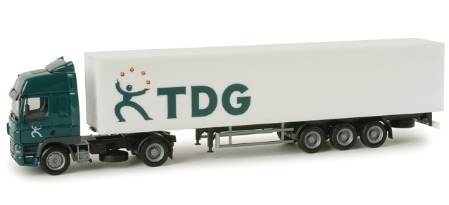 Herpa  DAF CF Koffer-Sattelzug "TDG" (NL) 