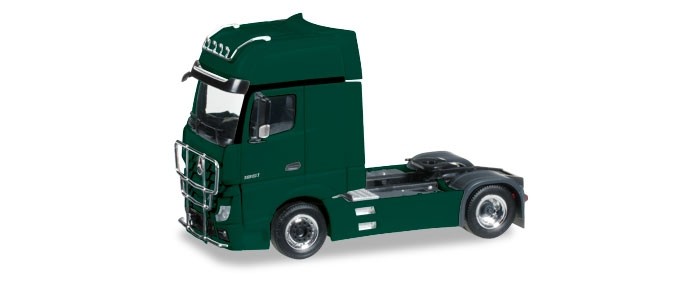 Herpa MB Actros Gigaspace ZM mit Rammschutz und Lampenbügel