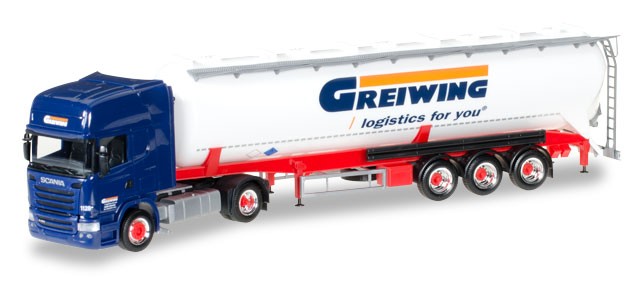 Herpa  Scania R TL "Greiwing"