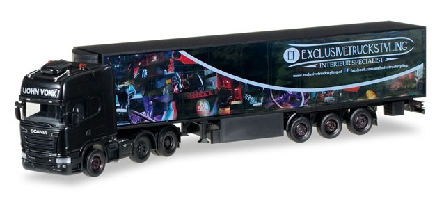 Herpa Scania R TL Kühlkoffersattelzug "John Vonk" (NL)