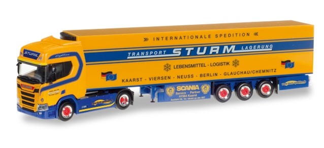 Herpa Scania CR 20 HD "Spedition Sturm" 