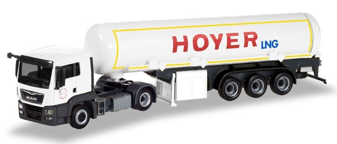 Herpa MAN TGS L Euro 6c  "Hoyer LNG"