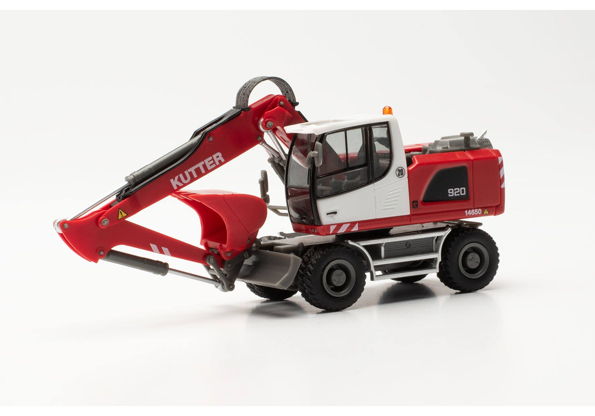 Herpa Liebherr Mobilbagger 920 Litronic „Kutter“ (Bayern/Memmingen) 