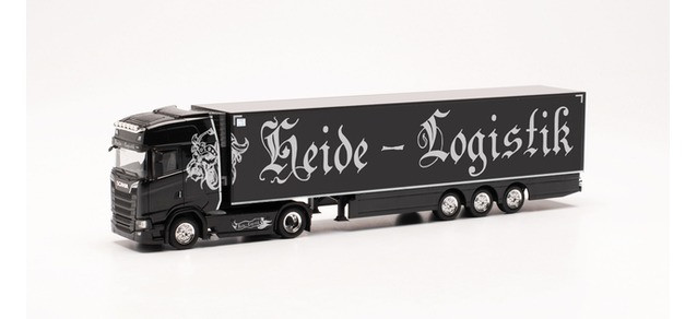 Herpa Scania CS 20 HD Kühlkoffer-Sattelzug "Heide Logistik" (Niedersachsen/Kirchlinteln)