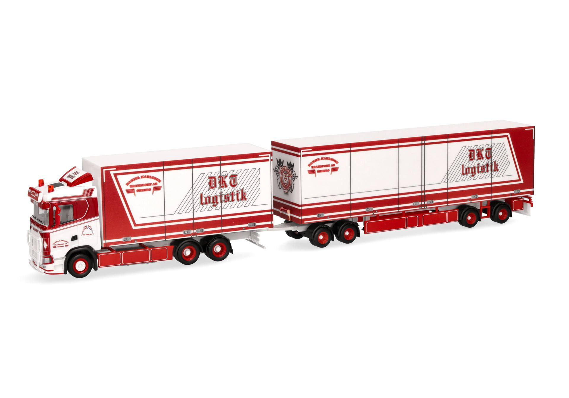 Herpa Scania CS20 ND Schwedenkombi "Daniel Karlsson" (Schweden / Örebro) 