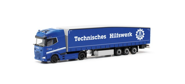 Herpa DAF XG+ Ecoflex-Sattelzug "THW KatS Hilden NRW" ,NH 05-06/24